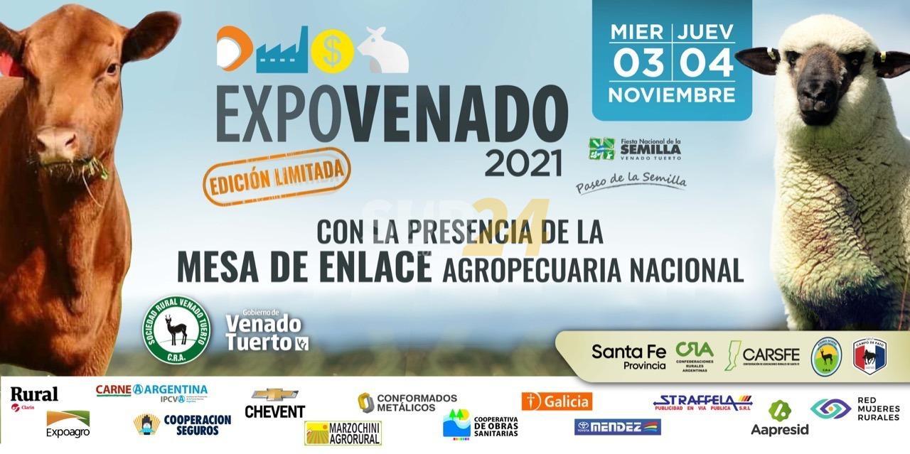 Mesa de Enlace nacional desembarca este jueves en ExpoVenado 2021