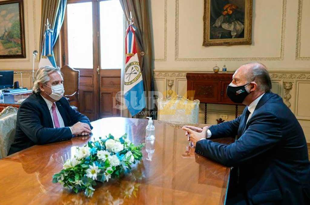 Perotti con el Presidente, por la inseguridad en la provincia