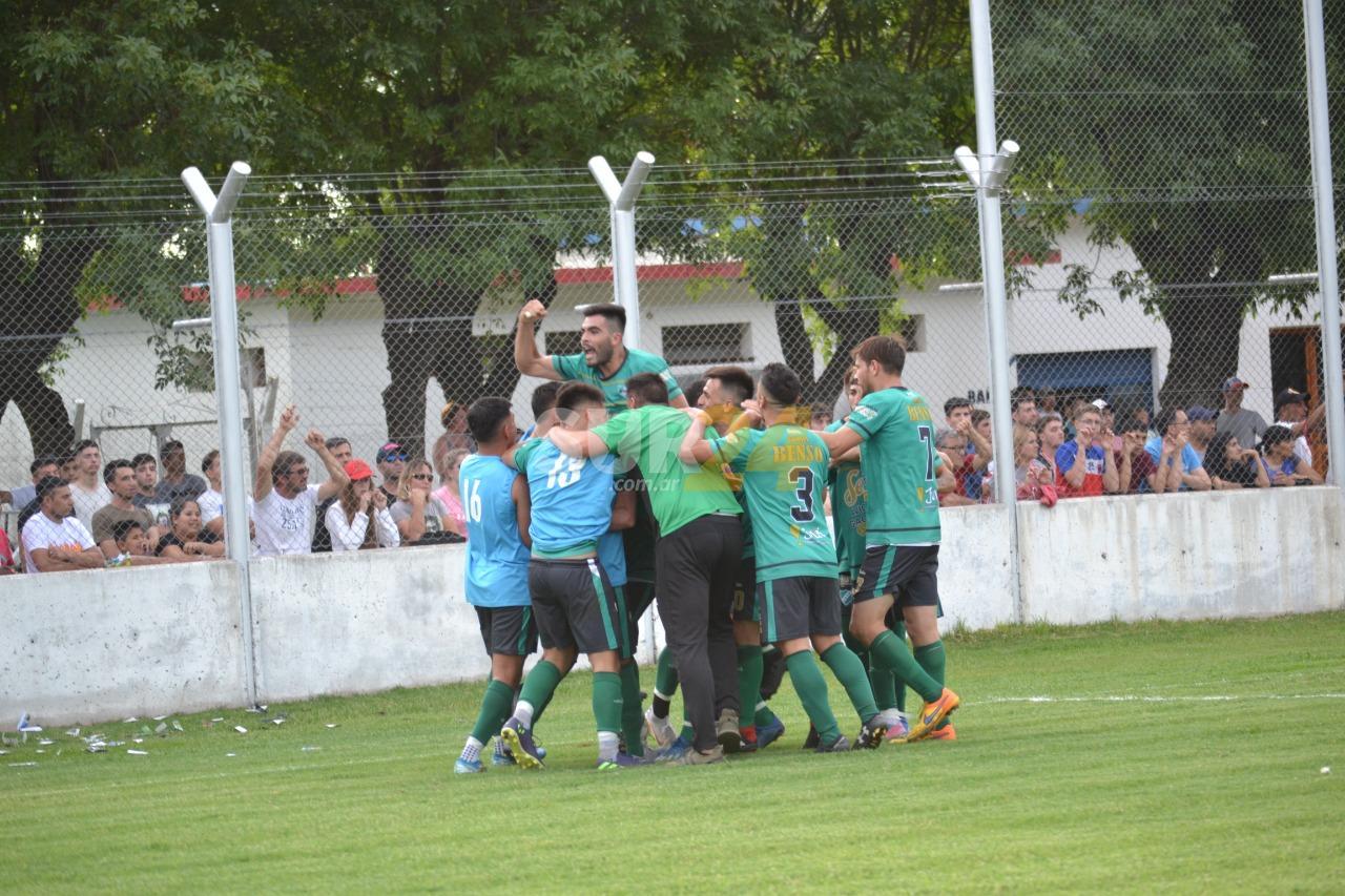 Juventud Unida golpeó primero en la final ante General Belgrano