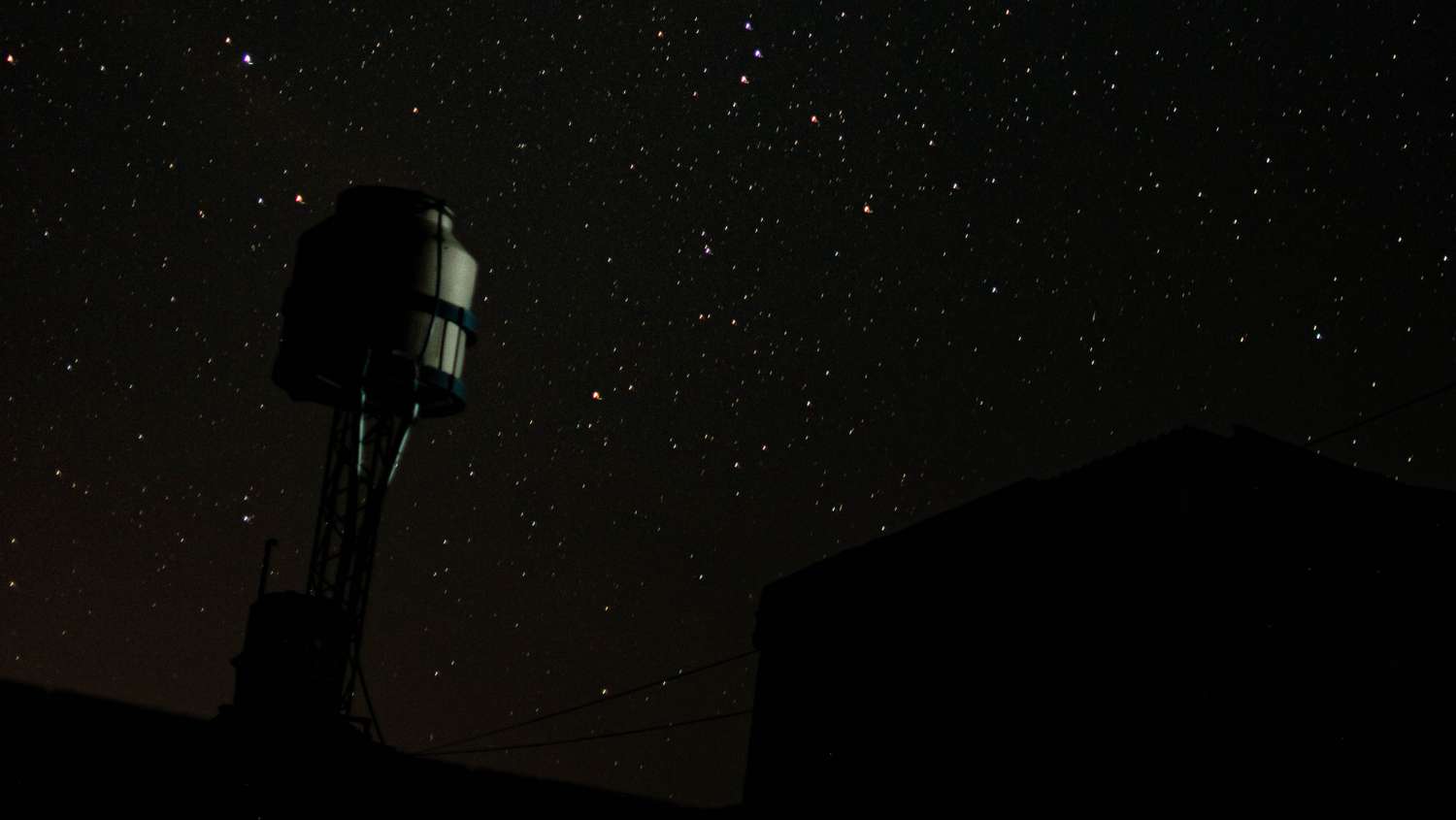 Un cielo minado de estrellas, la otra cara del corte de luz en el sur provincial