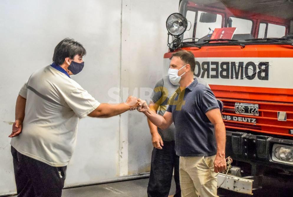 Los bomberos voluntarios afiliados hasta julio vuelven a tener cobertura médica