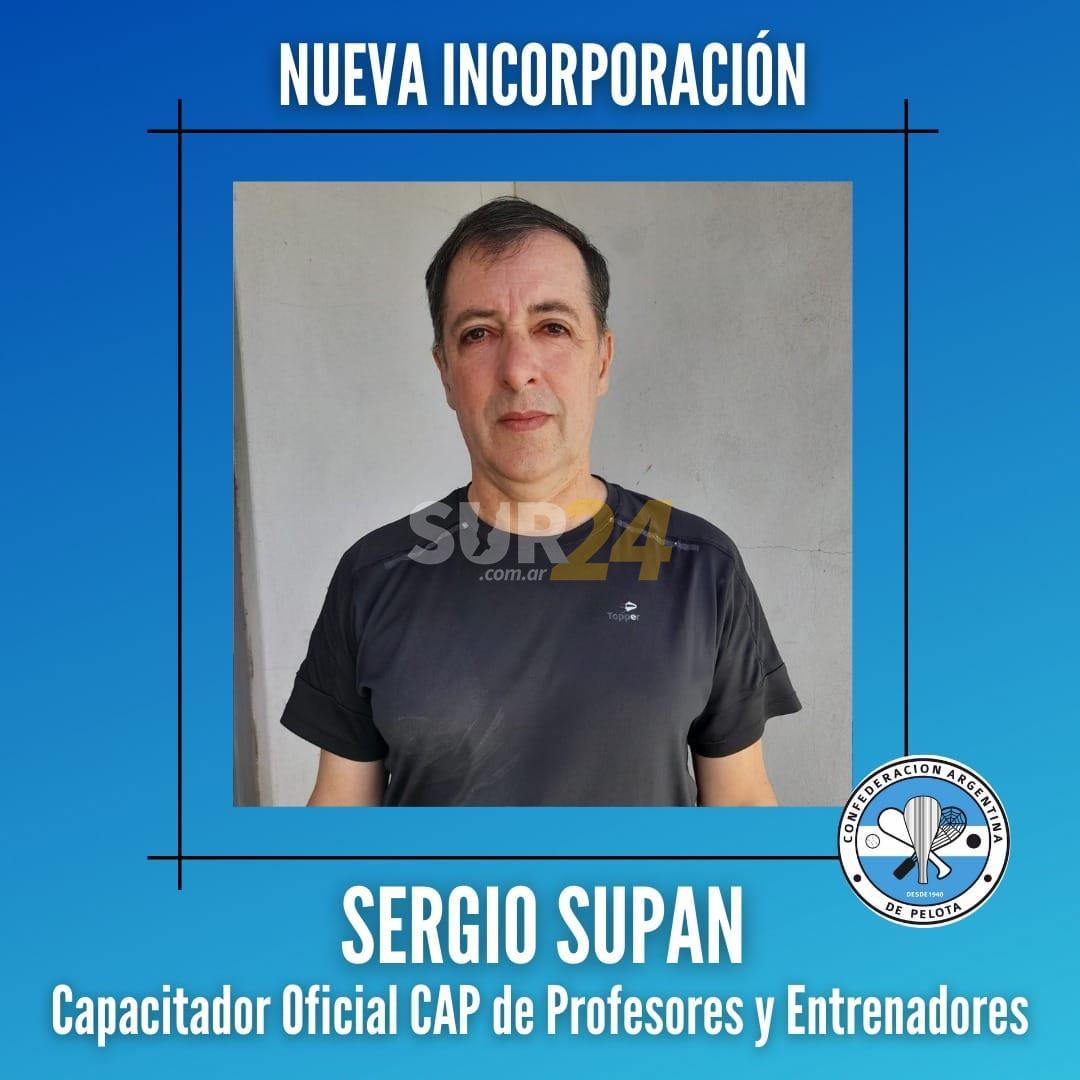 Sergio Supan unificará criterios en la Confederación Argentina de Pelota