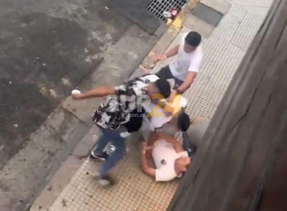 Video: piñas, golpes y patadas a la salida de un boliche en San Telmo