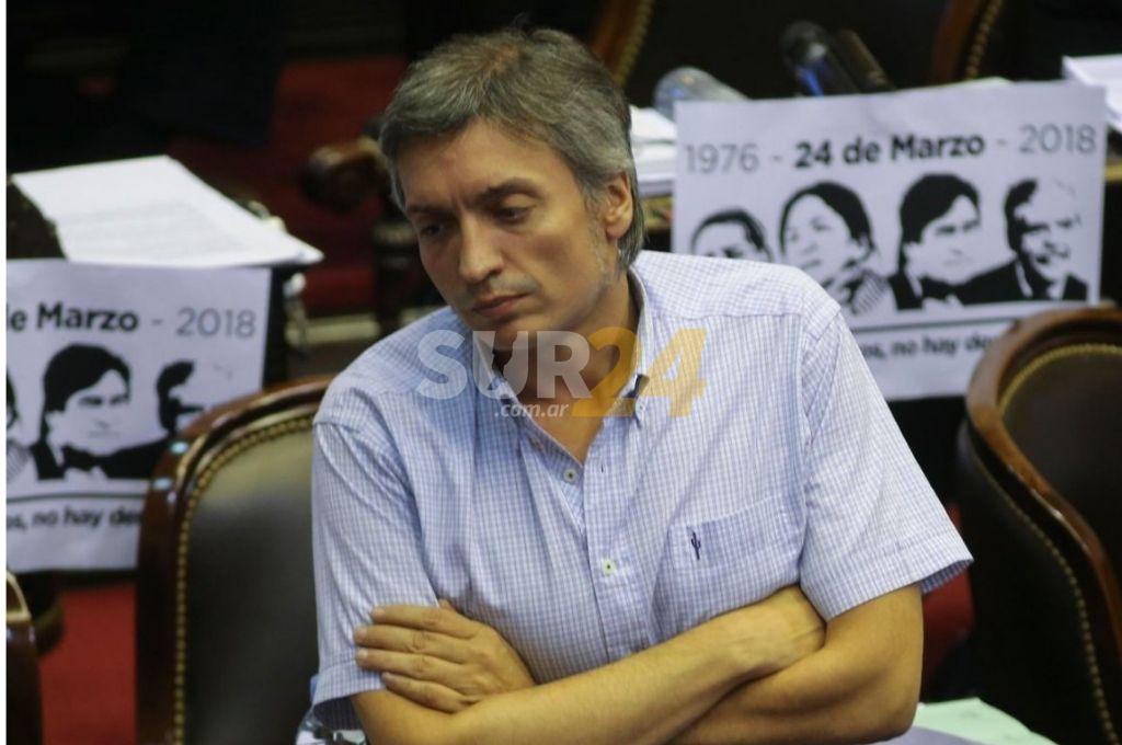Máximo Kirchner renunció a la presidencia del bloque del Frente de Todos