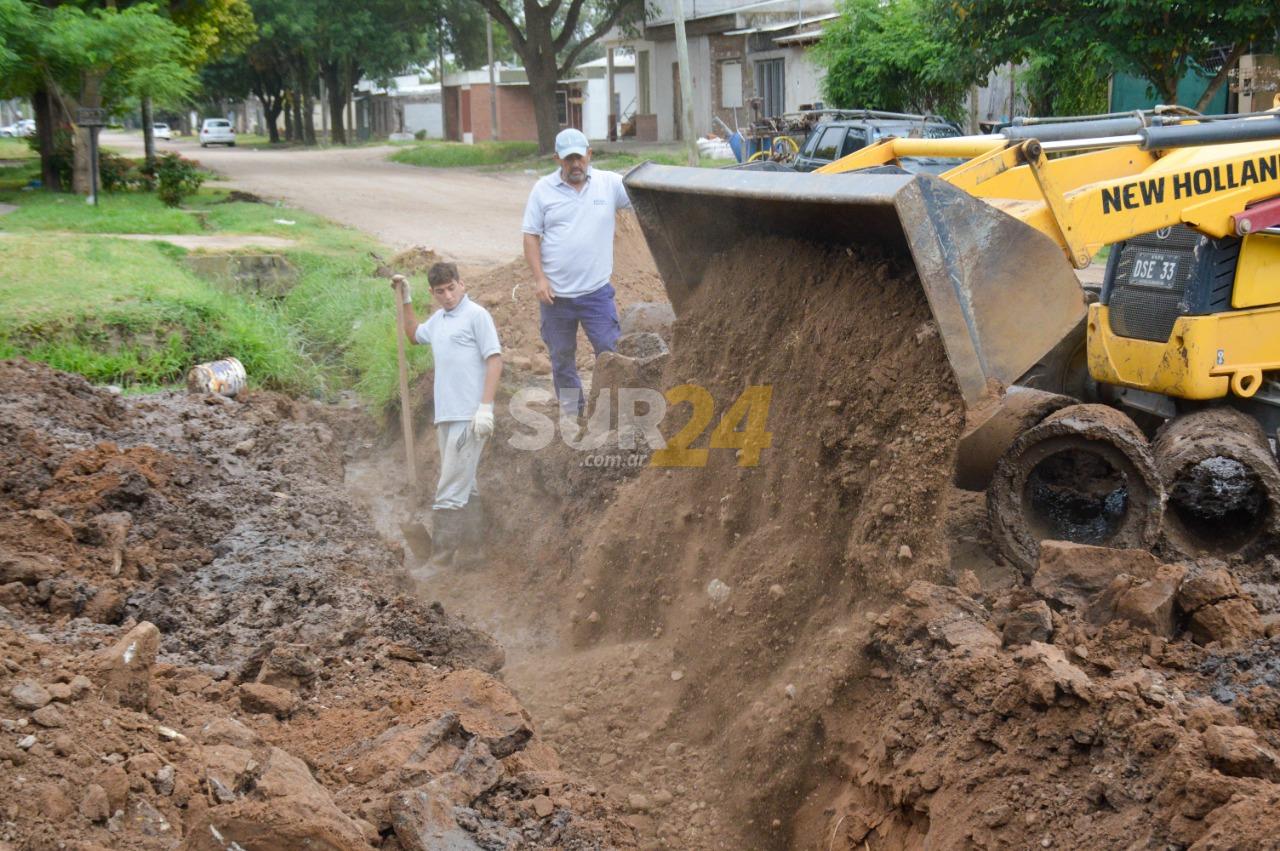El gobierno municipal refuerza los trabajos de limpieza de desagües y canales 