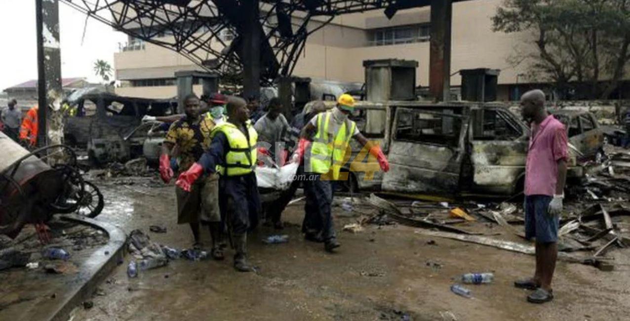 Explotó un camión en Ghana: al menos 17 muertos y 59 heridos