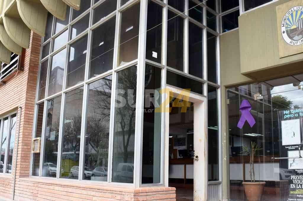 Rufino cierra otra oficina municipal por casos positivos de Covid-19 en su plantel