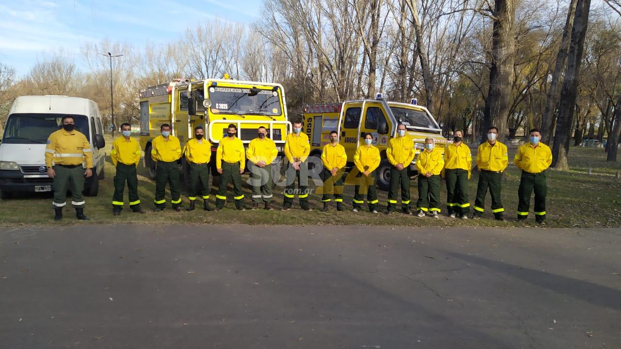 Santa Fe colabora para combatir los incendios en Corrientes y Misiones