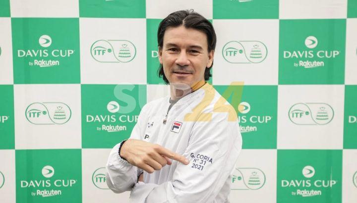 Guillermo Coria dio su primera lista como capitán de Copa Davis