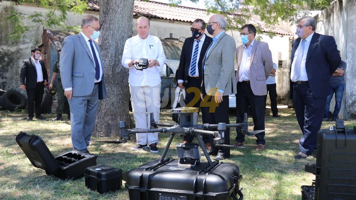 La Provincia recibió los primeros drones destinados a patrullaje preventivo