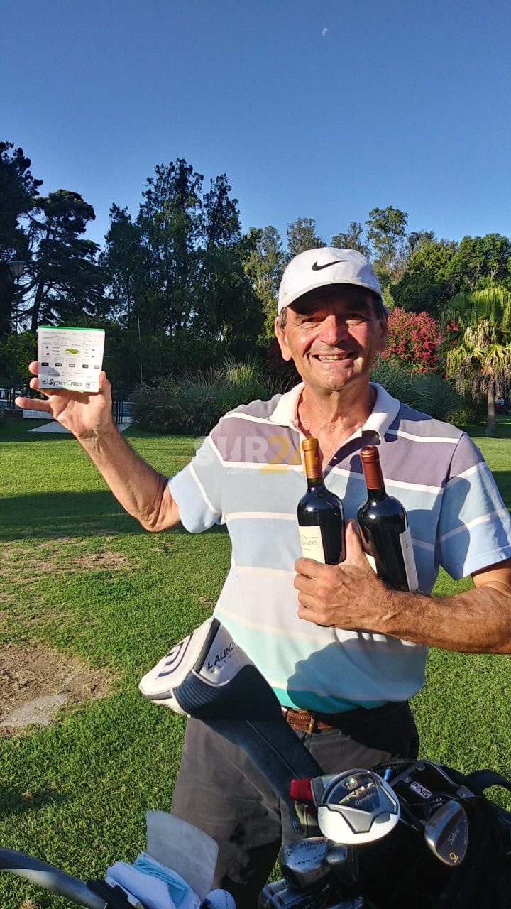 Primer triunfo de Ricardo Tini en un Abierto de golf oficial
