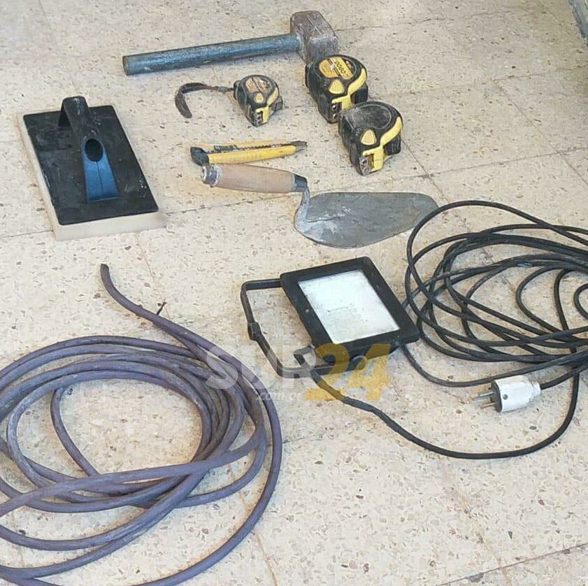 Venado Tuerto: dos detenidos por sustraer herramientas en una obra