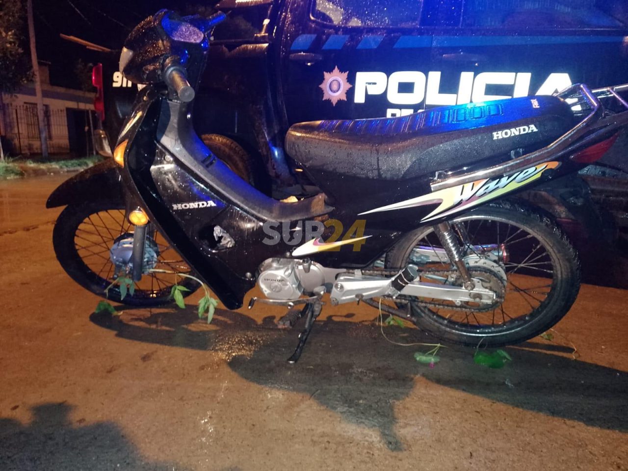 Rufino: recuperaron una moto robada