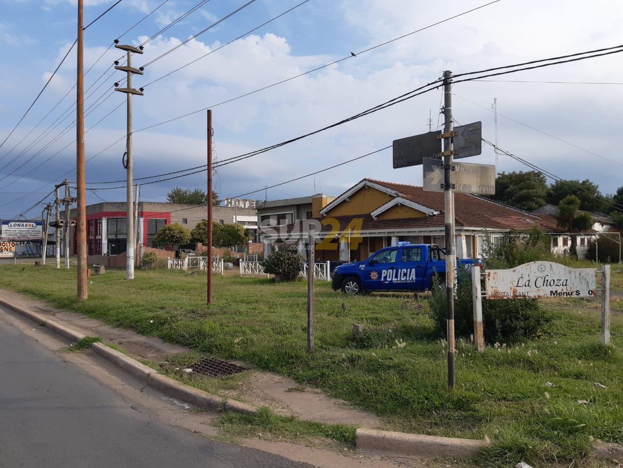 Venado Tuerto: Comando Radioeléctrico detuvo dos personas por robo de cables