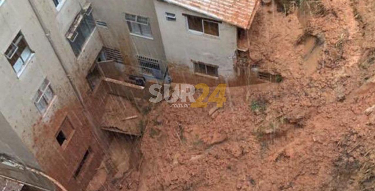 Derrumbes e inundaciones por lluvias en Brasil: al menos 34 muertos
