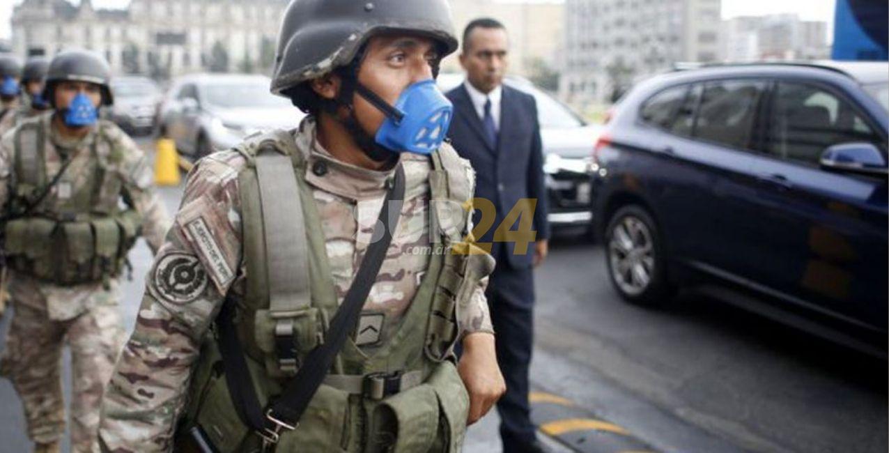 Militares de Perú salen a las calles para combatir la delincuencia callejera