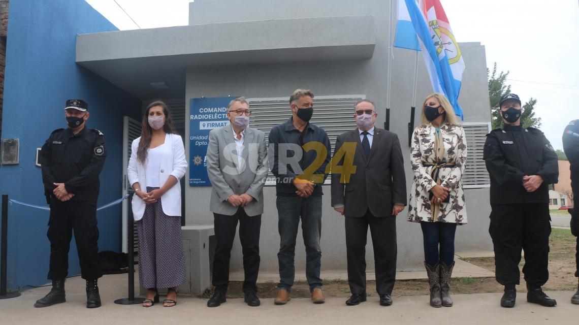 La provincia inauguró la base operativa del Comando Radioeléctrico en Firmat