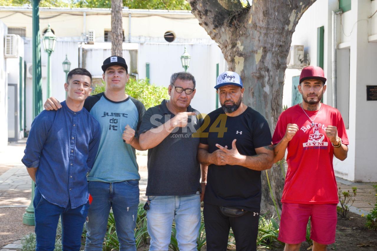 Festival de boxeo con fondo profesional en Venado Tuerto