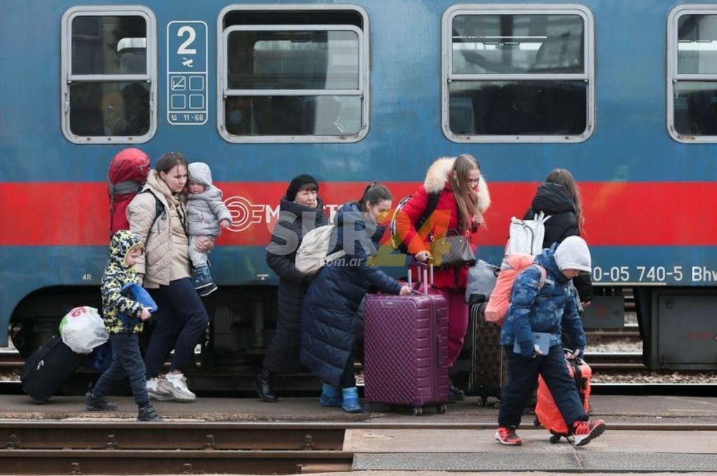 Tras 12 días de invasión los refugiados ucranianos llegaron a los dos millones 