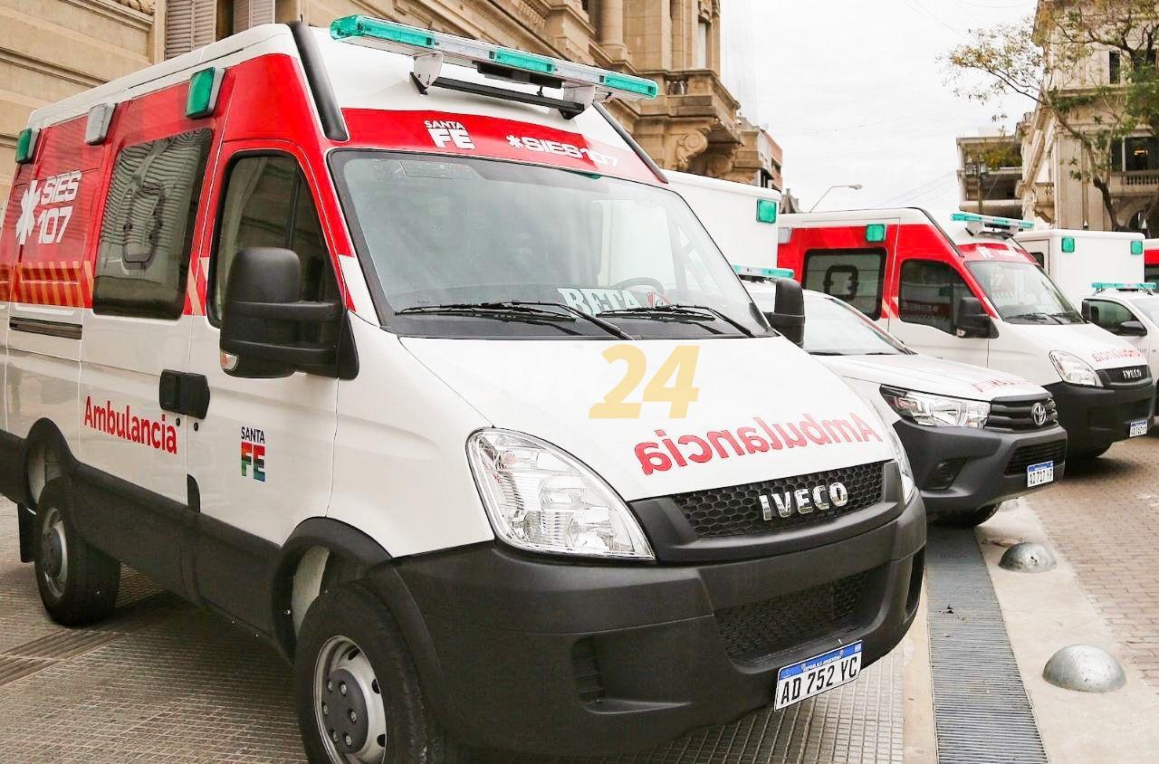 Enrico reiteró su pedido de ambulancias para varias localidades del departamento