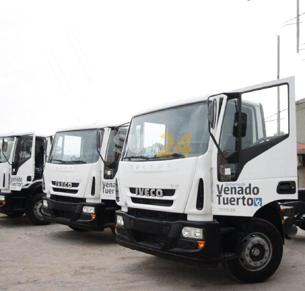 Importante inversión municipal en camiones para optimizar los servicios de recolección y riego 