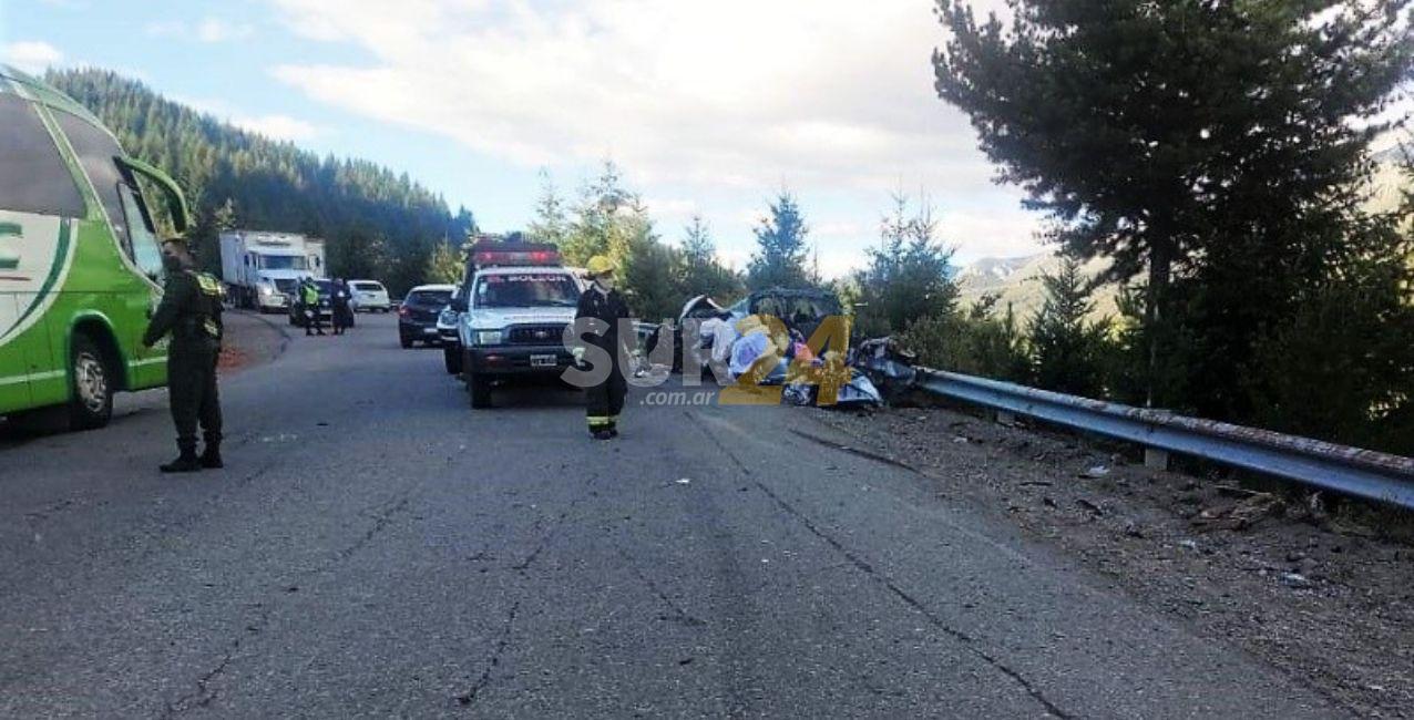 Accidente fatal en Bariloche: tres santafesinos muertos en la ruta 40