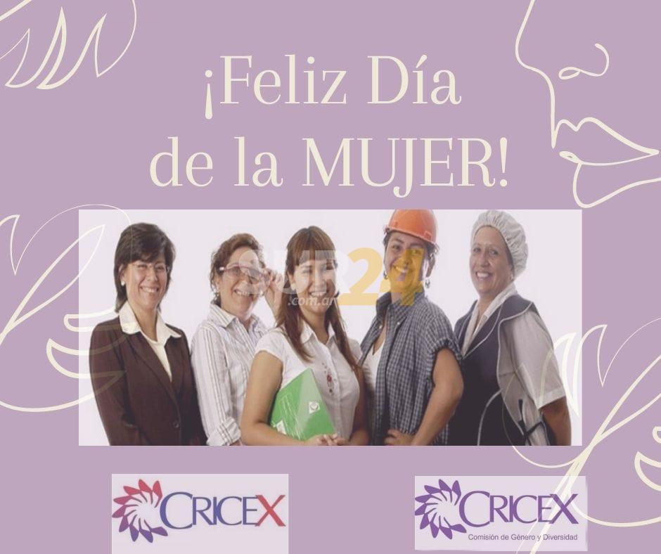 La Cricex saluda a las mujeres en su día