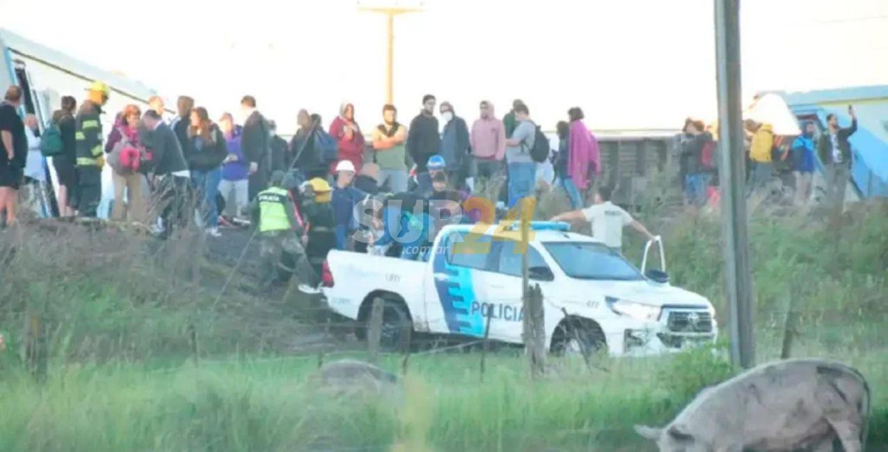 Descarriló un tren en Olavarría: hay varios heridos