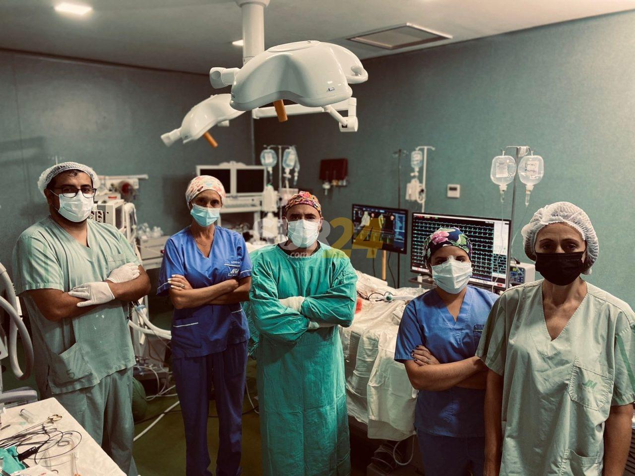 Médicos venadenses realizaron la primera ablación del país por radiofrecuencia sin usar rayos X