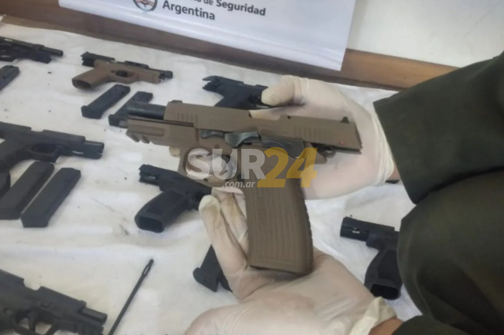 Mendoza: viajaba con 11 armas de fuego en un micro de larga distancia