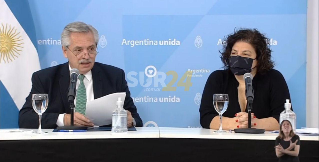 Carla Vizzotti y Alberto Fernández anunciaron un nuevo plan de Salud Mental