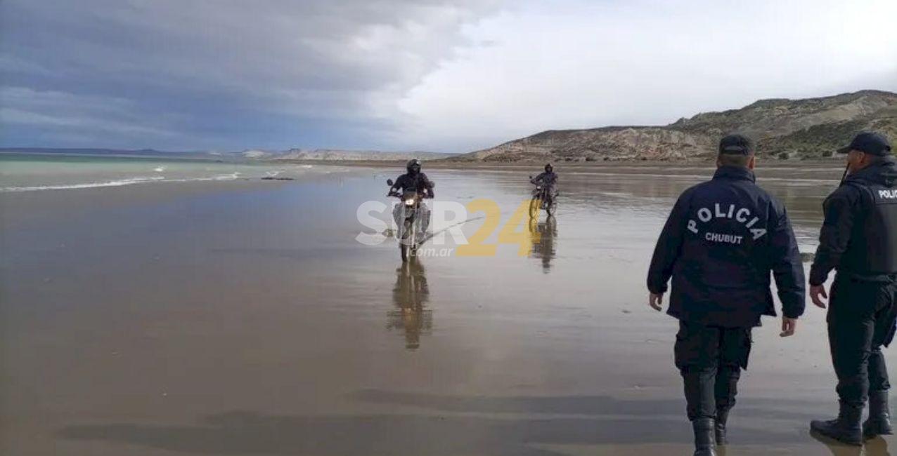 Buscan en Chubut a un joven que desapareció en el mar sobre una balsa casera