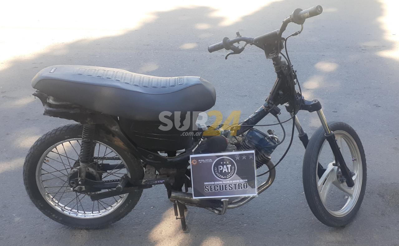 Venado Tuerto: recuperan moto que tenía pedido de secuestro en Rosario