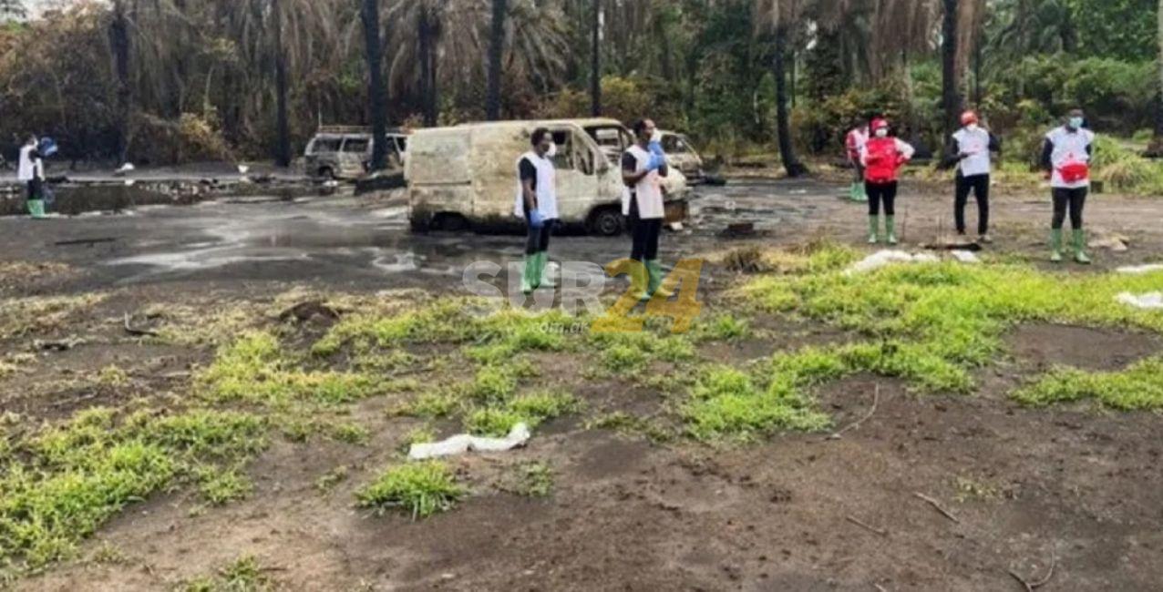 Nigeria: 110 muertos tras una explosión en una refinería clandestina de petróleo