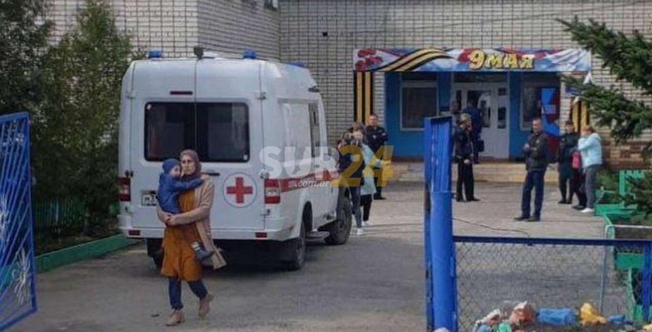 Rusia: abrió fuego en un jardín de infantes y hay al menos cuatro muertos