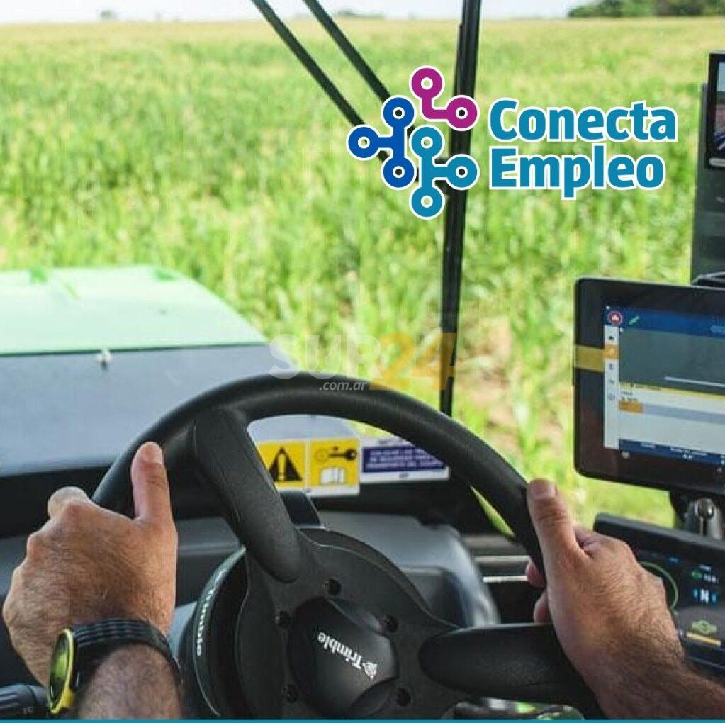 Programa municipal “Conecta Empleo”: comienza el curso de operador de maquinaria agrícola  