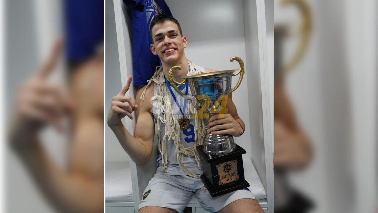 Desde Venado Tuerto, haciendo historia: Stenta campeón con Boca