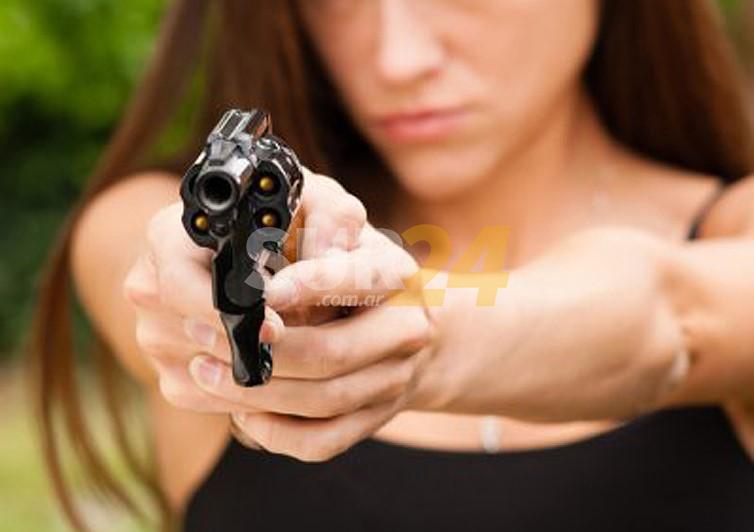 Teodelina: fue arrestada por amenazar con un revólver a una mujer