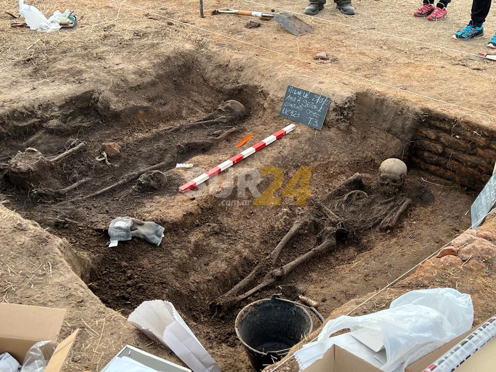 Melincué: encontraron restos óseos humanos que serían de miembros de una antigua iglesia