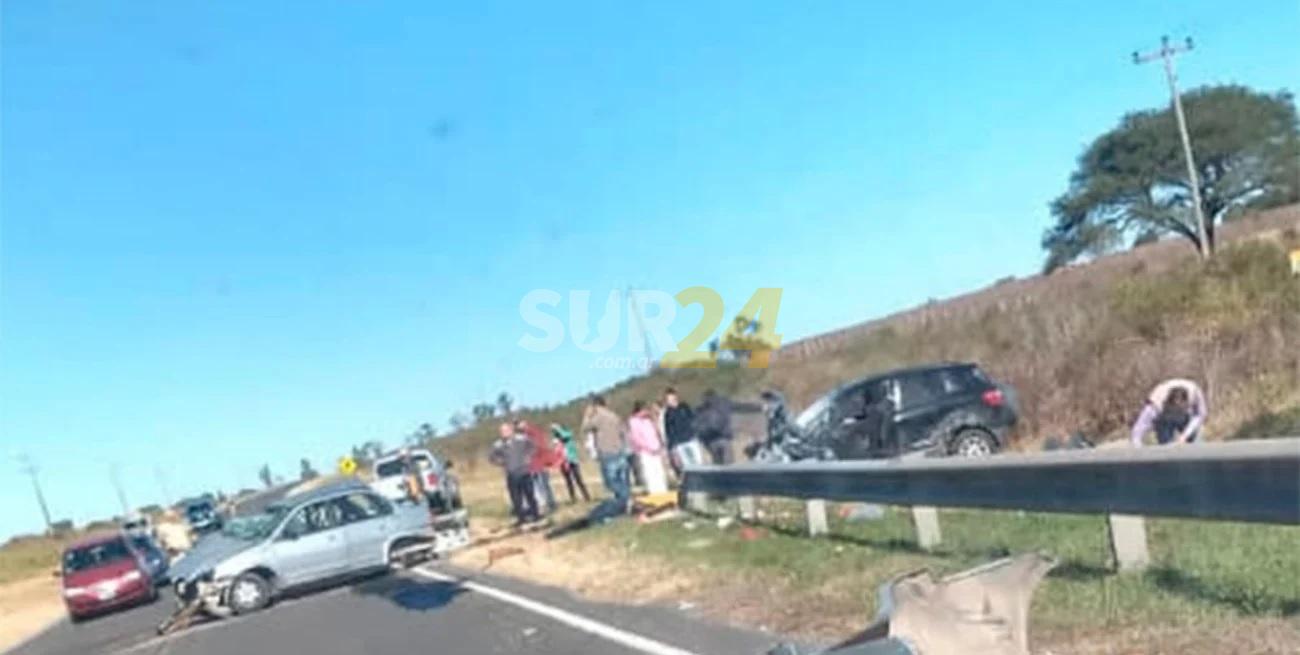Entre Ríos: murieron tres santafesinos en un accidente en la ruta 12
