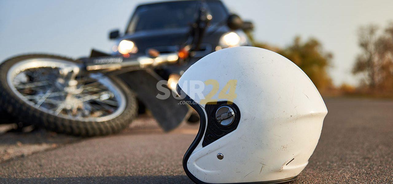Más de la mitad de los motociclistas accidentados no tenía casco puesto