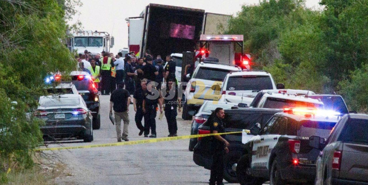 Tráfico humano: los migrantes hallados en un camión en San Antonio “murieron asfixiados y sin agua” 