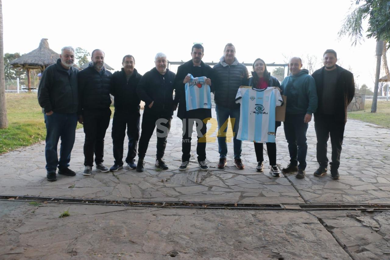 Funcionarios provinciales recorrieron la Villa Deportiva de Argentino de Firmat    