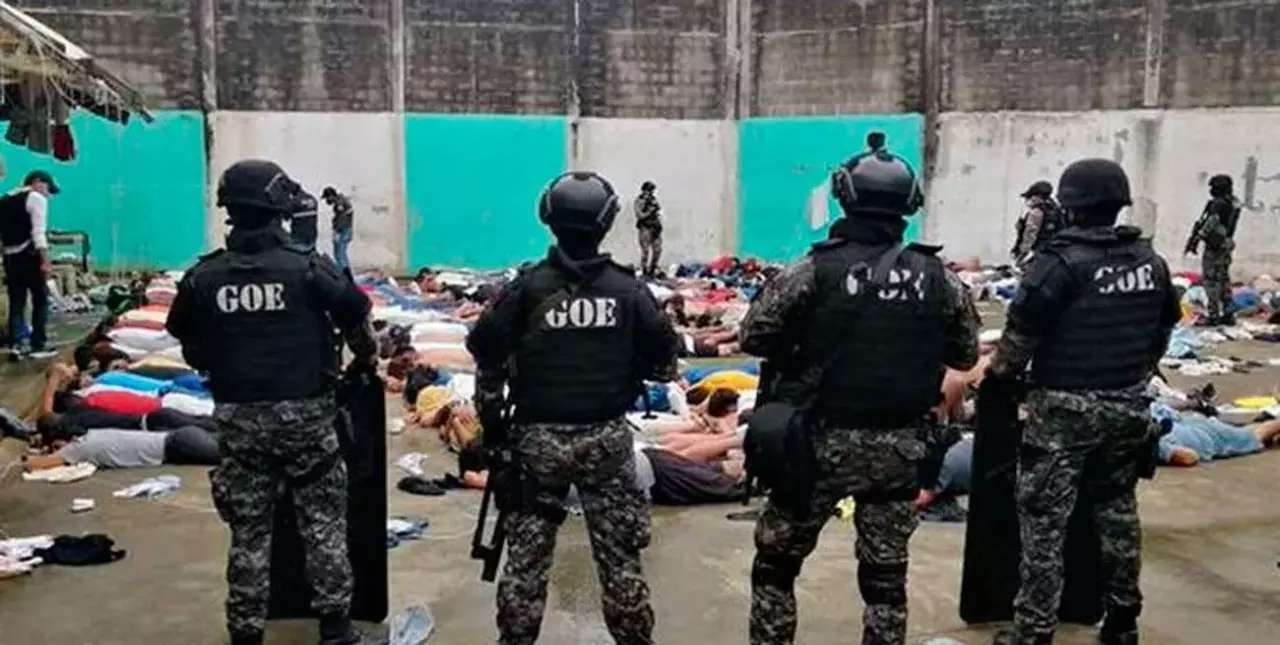 Feroz pelea dejó 13 muertos en una cárcel de Ecuador