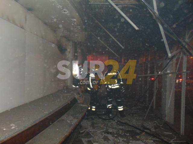 Venado Tuerto: se incendió parte de una estación de servicio cerrada