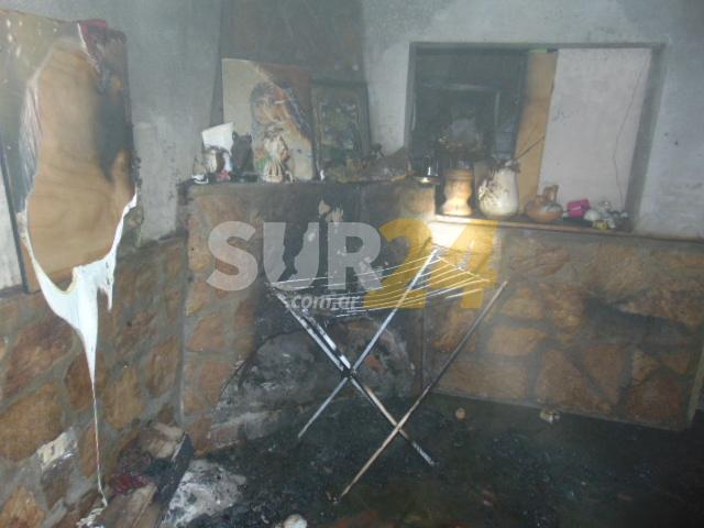 Venado Tuerto: incendio de una vivienda en Catamarca al 1400