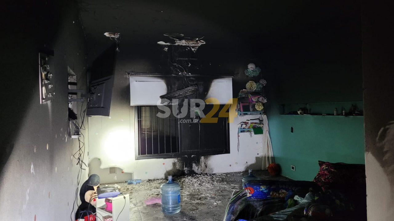 Venado Tuerto: dos incendios de viviendas en la noche del martes