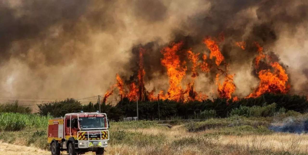 Francia y España siguen siendo castigadas por los incendios 