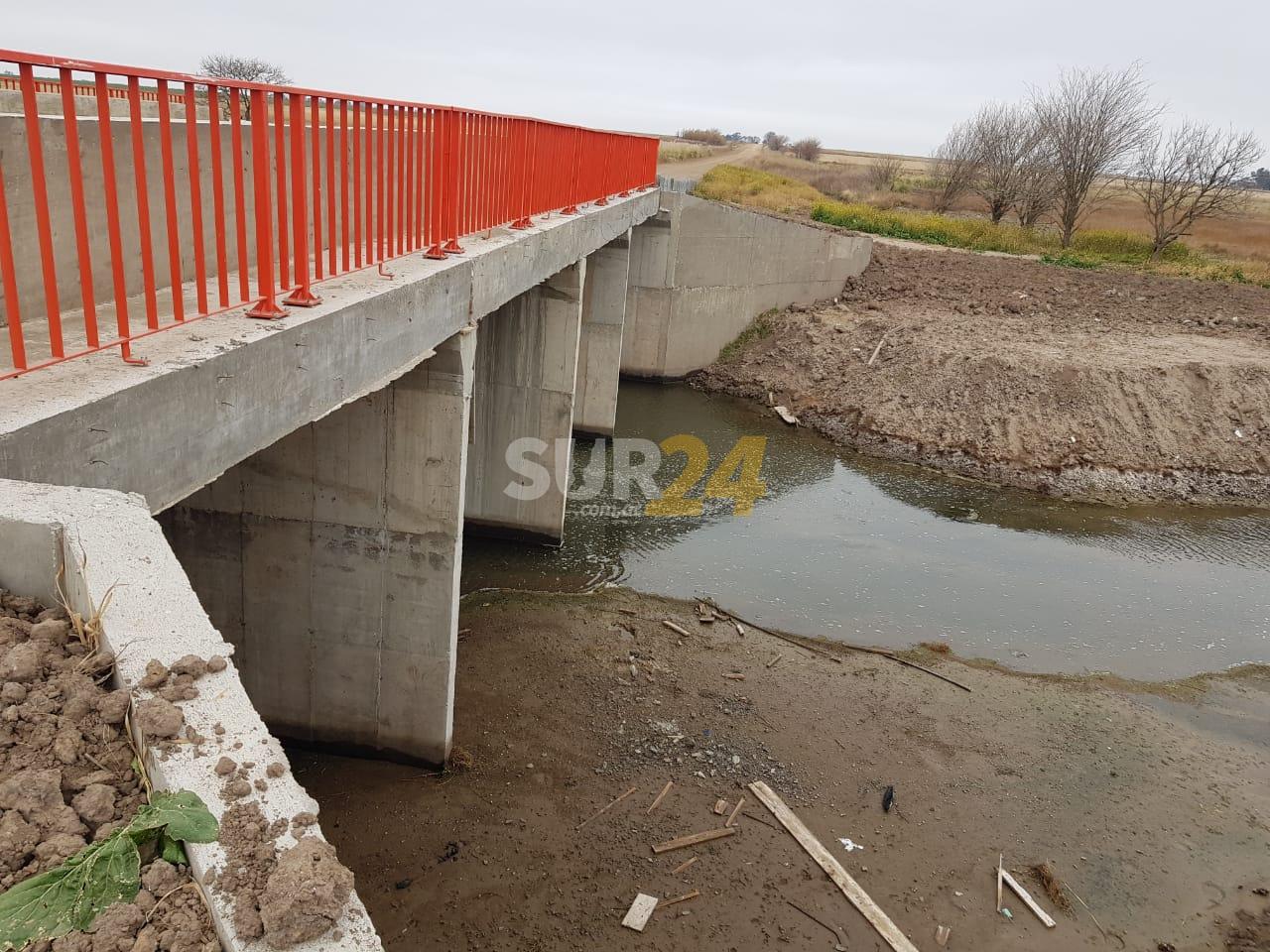 La provincia finalizó la construcción del puente entre San José de la Esquina y Firmat