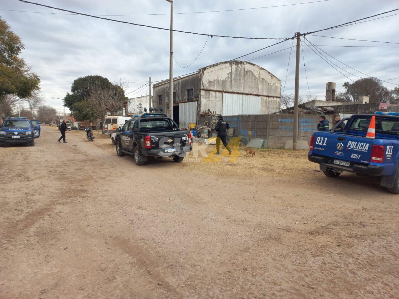 Robo de cables: fuerzas policiales inspeccionaron desarmaderos de Venado Tuerto
